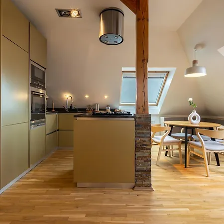 Unique 3 Bedroom Loft Walk To Vysehrad *