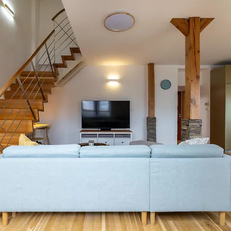 Unique 3 Bedroom Loft Walk To Vysehrad Lejlighed
